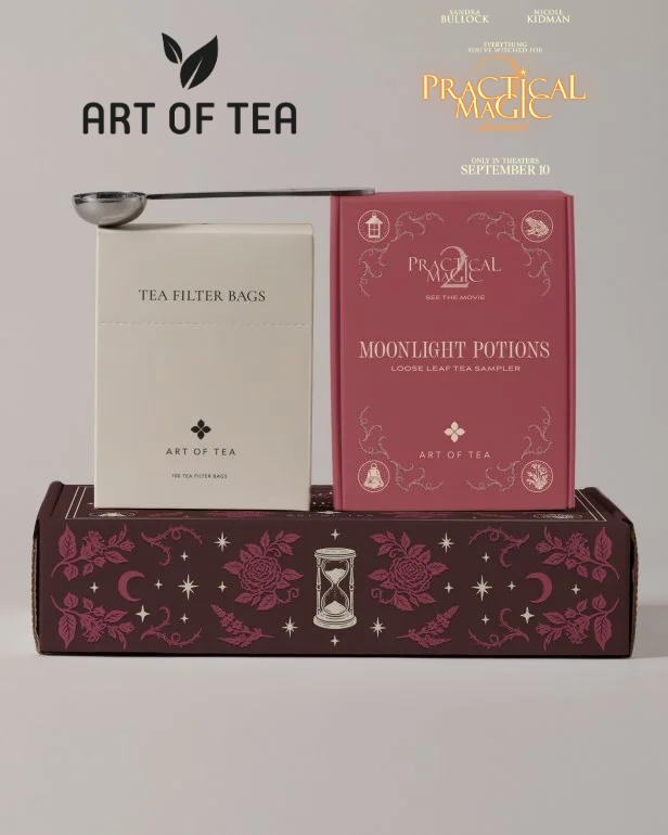 Art of Tea × Practical Magic 2 Moonlight Potions tea sampler